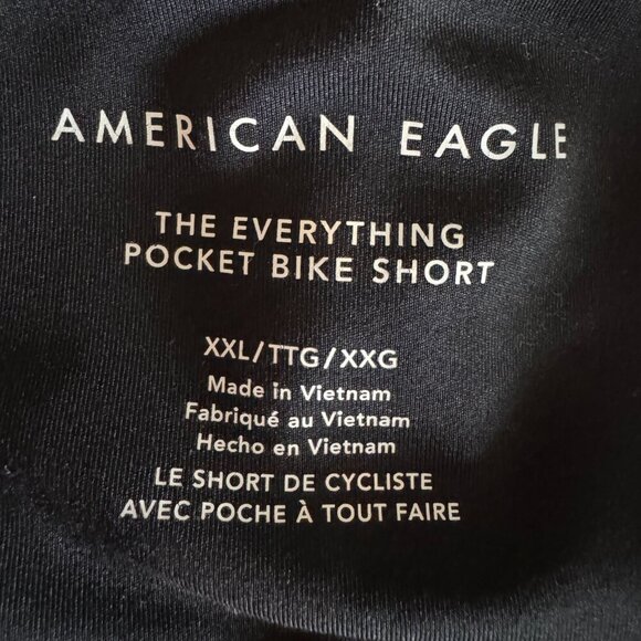 AE highwasited The Everything Pocket Bike Short black size XXL - Picture 8 of 10